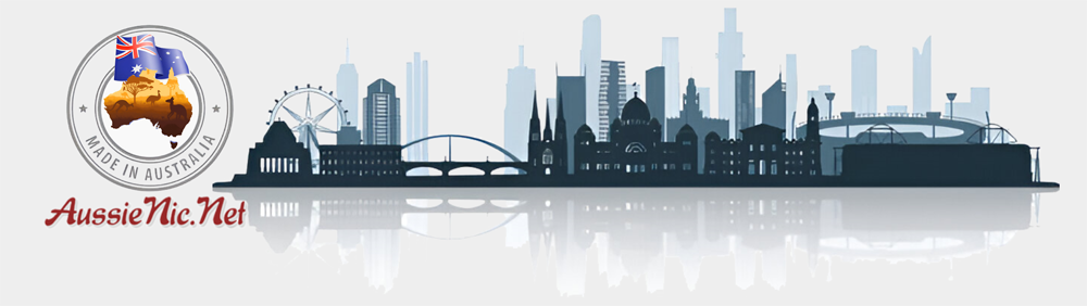 Made in Australia - Tullamarine - Vic 3043 Logo